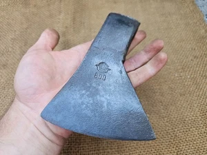 PEQUEÑA CABEZA DE HACHA ANTIGUA ALEMANA "J. WIEBELHAUS & CO" HACHA BUSHCRAFT - Imagen 1 de 13