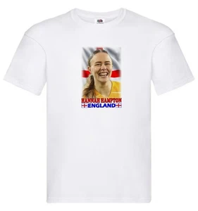 Lioness Hannah Hampton Football England Lionesses T-Shirt Unisex Cotton Adult - Picture 1 of 2