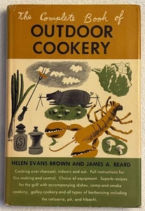 The Complete Book Of Outdoor Cookery Cookbook Helen Evans Brown James Beard 1955 - Picture 1 of 7