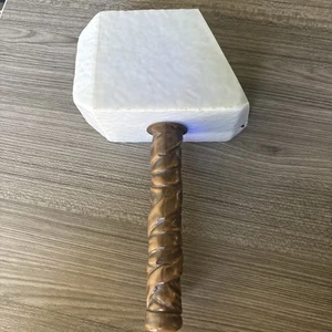 Marvel Avengers Thor Hammer Mjolnir 3D Lighted Wall Decor - Picture 1 of 8