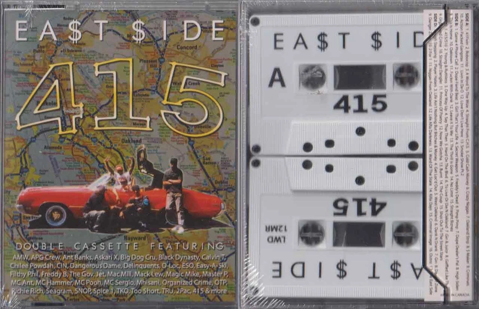 !@#$ East Side - 415 Cali Bay Rap G-Funk Ant Banks Too Short Spice 1  !@#$ - Image 1 of 1