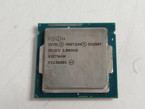 Lot of 2 Intel Pentium G3250T 2.8 GHz LGA 1150 Desktop CPU Processor SR1KV - Picture 1 of 6
