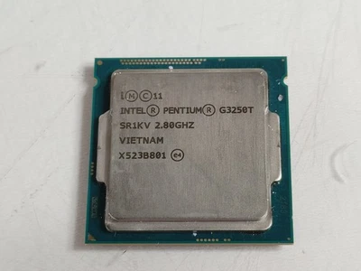 Lot of 2 Intel Pentium G3250T 2.8 GHz LGA 1150 Desktop CPU Processor SR1KV - Image 1 of 4