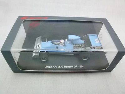 Coche modelo diecast Spark 1:43 F1 Amon AF1 #30 Chris Amon Monaco GP 1974 S3891 Foto 1 de 4