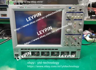 Lecroy WaveRunner 64XI, 4Channel 600MHz, 10GS/s Digital Oscilloscope,WR64XI#ytd - Image 1 of 4
