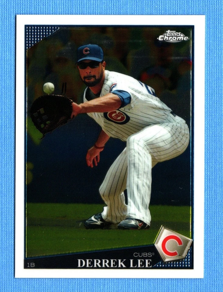 2009 Topps Chrome #87 Derrek Lee Chicago Cubs - Image 1 of 1