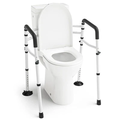 Toilet Safety Rails Adjustable Height & Width, Toilet Safety Frame, Max.300 Lbs - Image 1 of 4