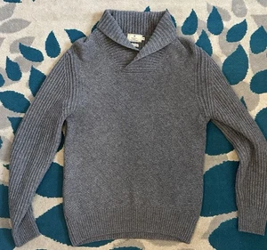 hackett mayfair Wolle Yak Kaschmir Schalkragen Strickjacke italienisches Garn Herren Gr. M - Bild 1 von 8