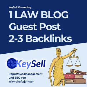SEO Backlinks von Law Blogs mit echtem Content - Linkaufbau für Ihre Kanzlei - Bild 1 von 5