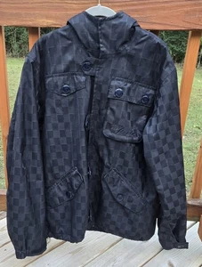 Burton Ronin Herren Snowboardjacke Gr. M schwarz kariert kariert gefüttert isoliert  - Bild 1 von 24