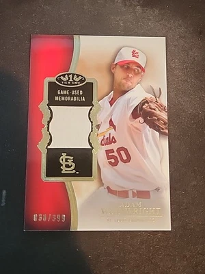 2012 Topps Tier One - Top Shelf Relics Adam Wainwright #TSR-AW /399 (MEM) - Imagem 1 de 2