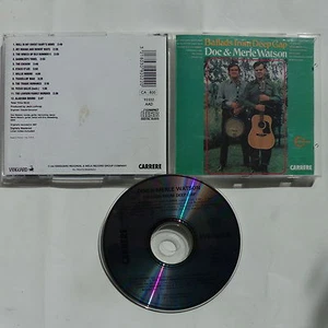 CD Album DOC & MERLE WATSON Ballads from deep gap VANGUARD CARRERE 92022 France - Picture 1 of 1