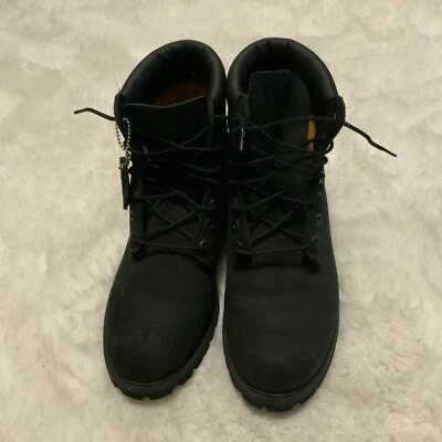 Hombre Timberland 6" Bota Negra NUEVA CON DEFECTOS TB010073001 *TODAS LAS TALLAS* Foto 1 de 4