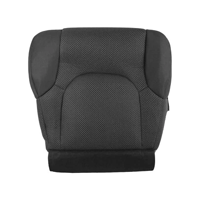Cubierta de asiento de tela gris oscuro para Nissan Frontier S SV XE LE 2005-19 Foto 1 de 4