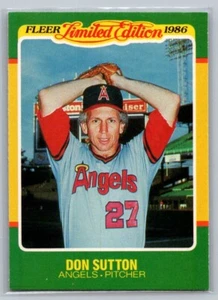 1986 Fleer Limited Edition Don Sutton #43 - Picture 1 of 2