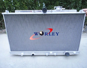 Aluminum Radiator FOR HONDA ACCORD SIR/SIRT CF4 MT 1998-2002 99 00 01 2002 2001 - Picture 1 of 5