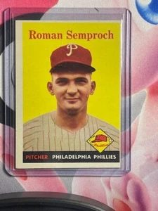 1958 Topps - Ray Semproch #474 Philadelphia Phillies - Foto 1 di 2