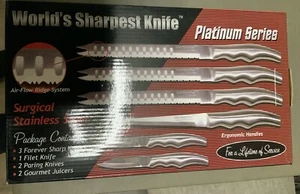 World’s Sharpest Knife Platinum Series - Picture 1 of 1