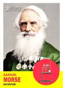Samuel Mores Inventor Topps Heritage /44 - Imagen 1 de 2
