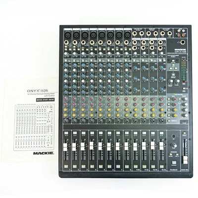 Mackie Onyx 1620i – 16-Channel Analog Mixer with FireWire Audio Interface - Image 1 of 4