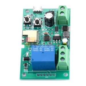 Wireless WiFi Smart Switch Home Relay Module 5V-12V Self-locking - Picture 1 of 12