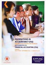 Kaplan Publishing FFA- FINANCIAL ACCOUNTING - EXAM KIT (Paperback)