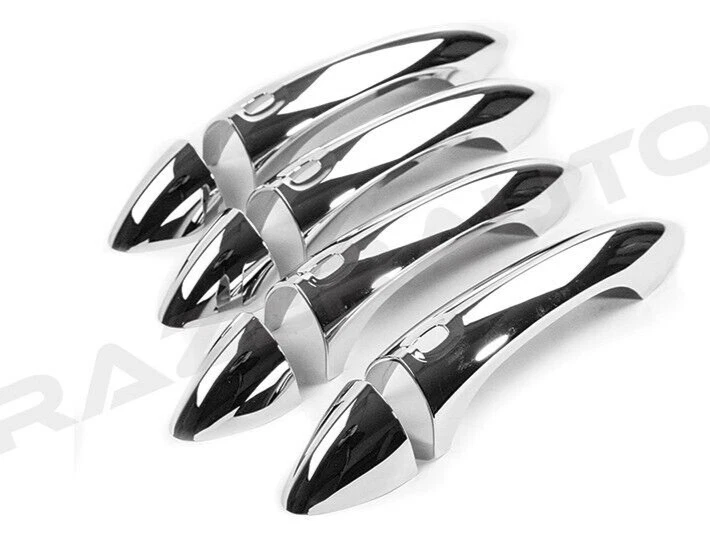 Cubierta de manija cromada de 4 puertas con cerradura inteligente para Chevrolet Chevy Cruze 16-22 Foto 1 de 1