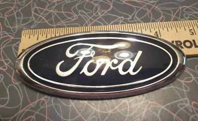 1999 2000 2001 Ford Explorer Rear Emblem Part Number F87B-9843156-AA Used  Oval - Image 1 of 4