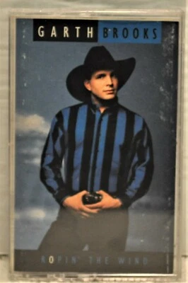 GARTH BROOKS  "Ropin' The Wind"  Cassette  Capitol C4 96330 - Image 1 of 4