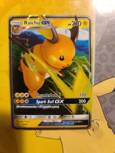 Pokémon TCG Raichu GX Hidden Fates 20/68 Holo Ultra Rare - Bild 1 von 2