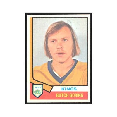 1974 Topps Butch Goring Los Angeles Kings #74 - Image 1 of 3