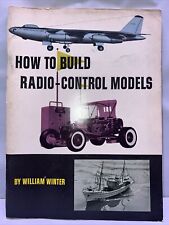 How to Build RADIO-CONTROL Models Book William Winter 1964 Kalmbach Instruction
