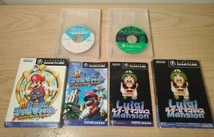 Super Mario Sunshine + Luigi's Mansion Nintendo GameCube Japanese NTSC-J - Picture 1 of 13