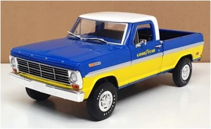 Greenlight 1/24 Scale 85073 - 1969 Ford F-100 Good Year - Blue/White/Yellow - Picture 1 of 5