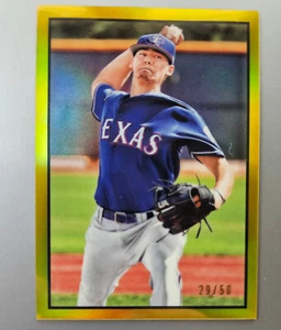 Cole Winn 2019 Bowman Heritage Gold Refractor #'d 05/50 - Picture 1 of 6