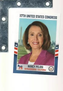 Fascining Cards 2021 Congresso USA #133 Nancy Pelosi DEM SPEAKER della CASA CA - Foto 1 di 2