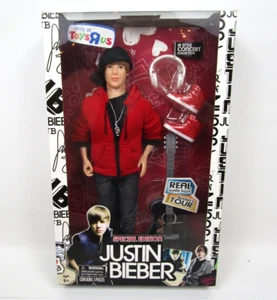 Nuova bambola Justin Bieber 2010 Toys R Us edizione speciale bambola stile JB concerto nuova con scatola - Foto 1 di 11