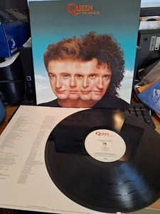 QUEEN THE MIRACLE EX/EX EMI UK ROCK VINYL LP ALBUM WITH INNER - Imagen 1 de 5