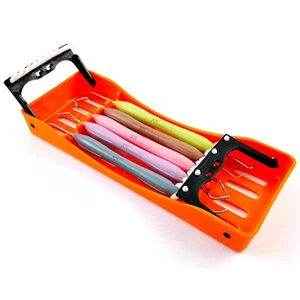 Dental Composite Filling Instruments Silicon Handle Restorative Tools Set Of 5 - Picture 1 of 9