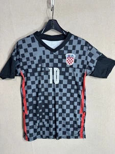 Camiseta de fútbol pequeña de la selección nacional de Croacia Modric 10 para hombre - Imagen 1 de 9