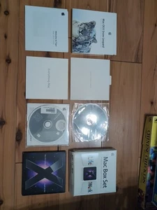 Lot of Apple Mac Install Discs, OS X for iMac iLife Manuals Snow Leopard Tiger - Picture 1 of 6