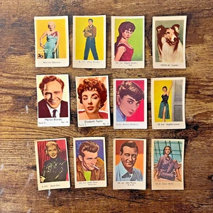 Vintage 50er-60er Hollywood Stars Konvolut Marilyn Monroe Elvis James Dean (12) - Bild 1 von 2