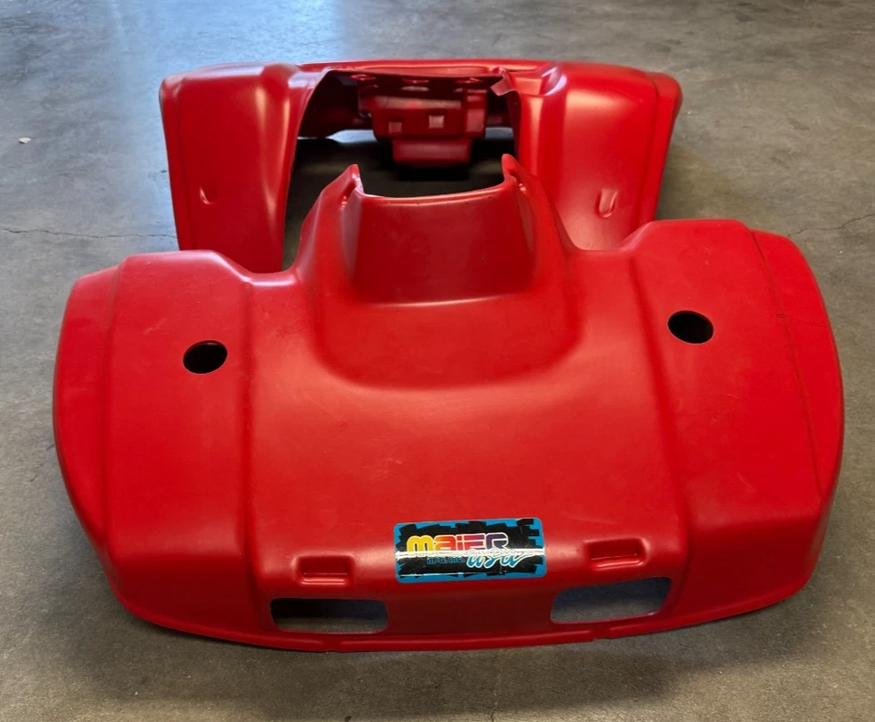 全新 Maier 本田 Fourtrax 300 TRX300 前后红色挡泥板挡泥板套装 — 第 1/3 张图片