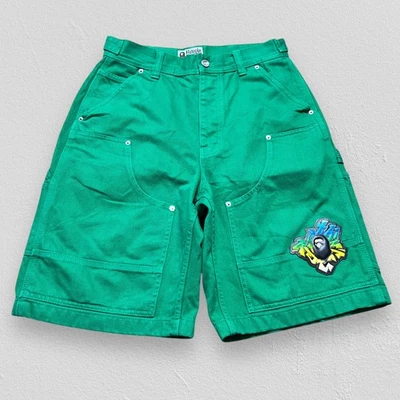 Нашивка BAPE A Bathing Ape 2 тона стираемая работа короткий размер средние зеленые нашивки редкая - Изображение 1 из 4