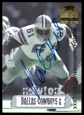 Nate Newton Auto 1996 Collector's Edge #DCA-14 #/4000 54982 - Image 1 of 2