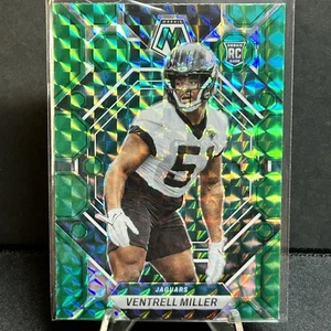 Ventrell Miller Jacksonville Jaguars 2023 Panini Mosaic RC Green Mosaic - Picture 1 of 2