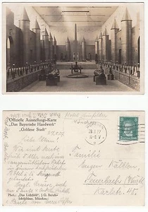 München,"Goldene Stadt" m.Kanonen,Ausstellung Handwerk 1927 Modern Architecture - Picture 1 of 1