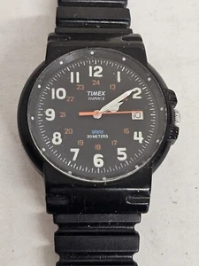 Vintage Timex Herren Field Camper MacGyver Militär Quarz Uhr läuft einwandfrei  - Bild 1 von 6