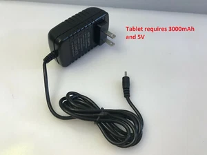 OEM NEW adapter DIREKT-TEK DTTAB2in1-116-1 Power supply 5v - 3A jack 2.5x0.7mm - Picture 1 of 2