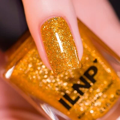 ILNP Good As Gold - Saturated Gold Holographic Ultra Metallic Nail Polish - Image 1 of 4